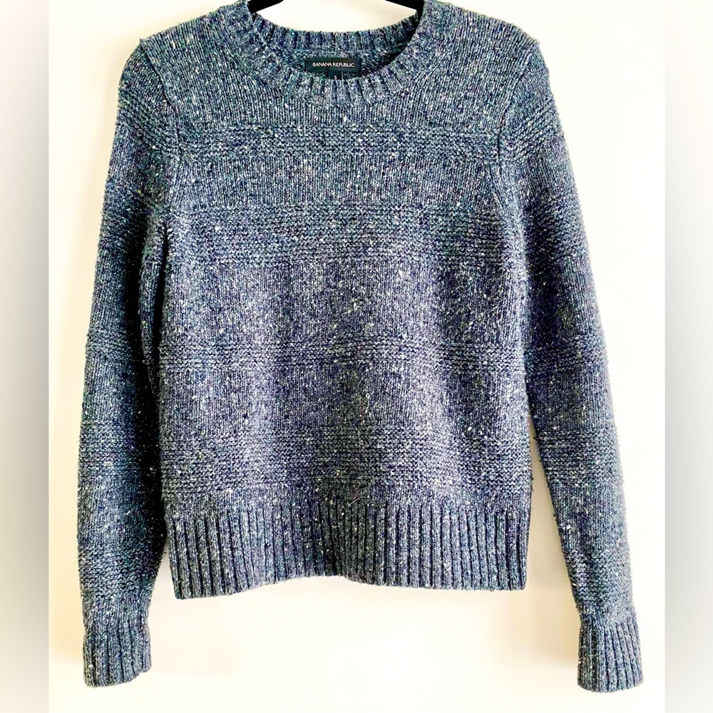 Banana Republic dark grey wool sweater size S